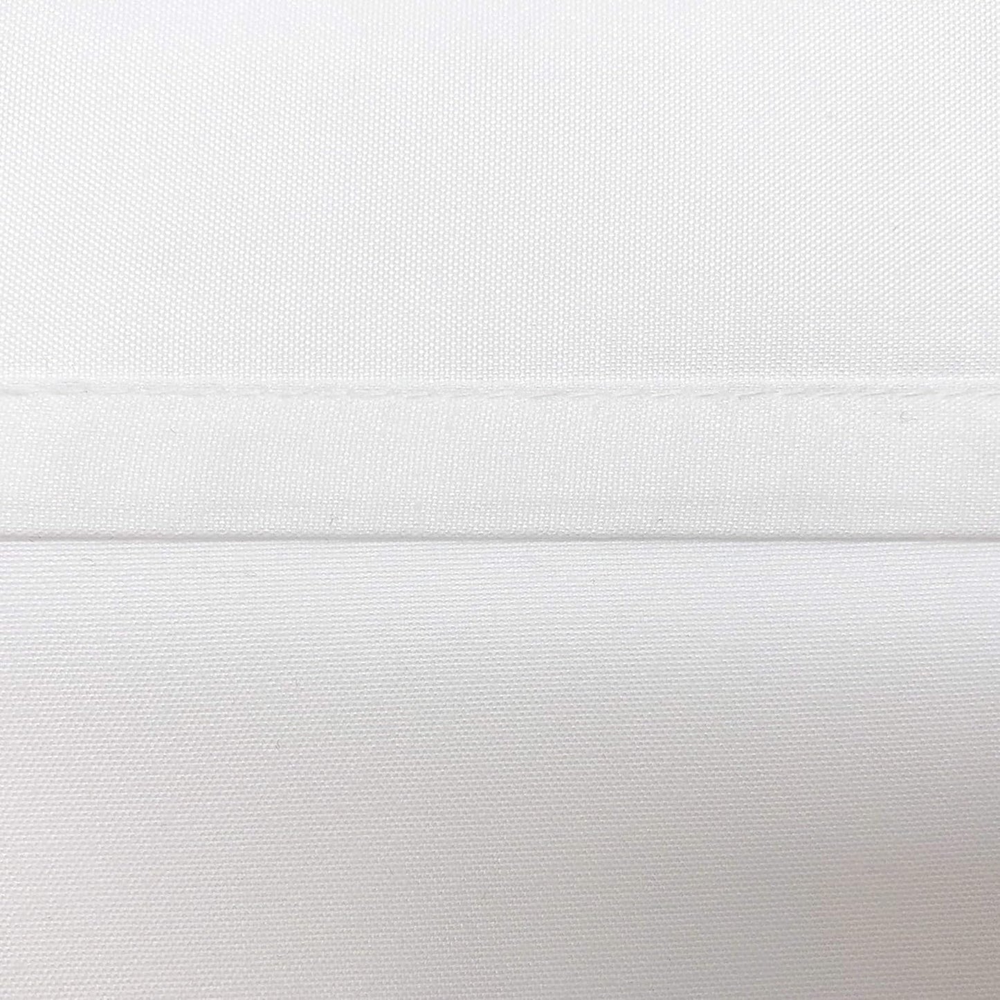 Space Maker Extra-Long 21" Drop Length Bed Skirt, Queen, White