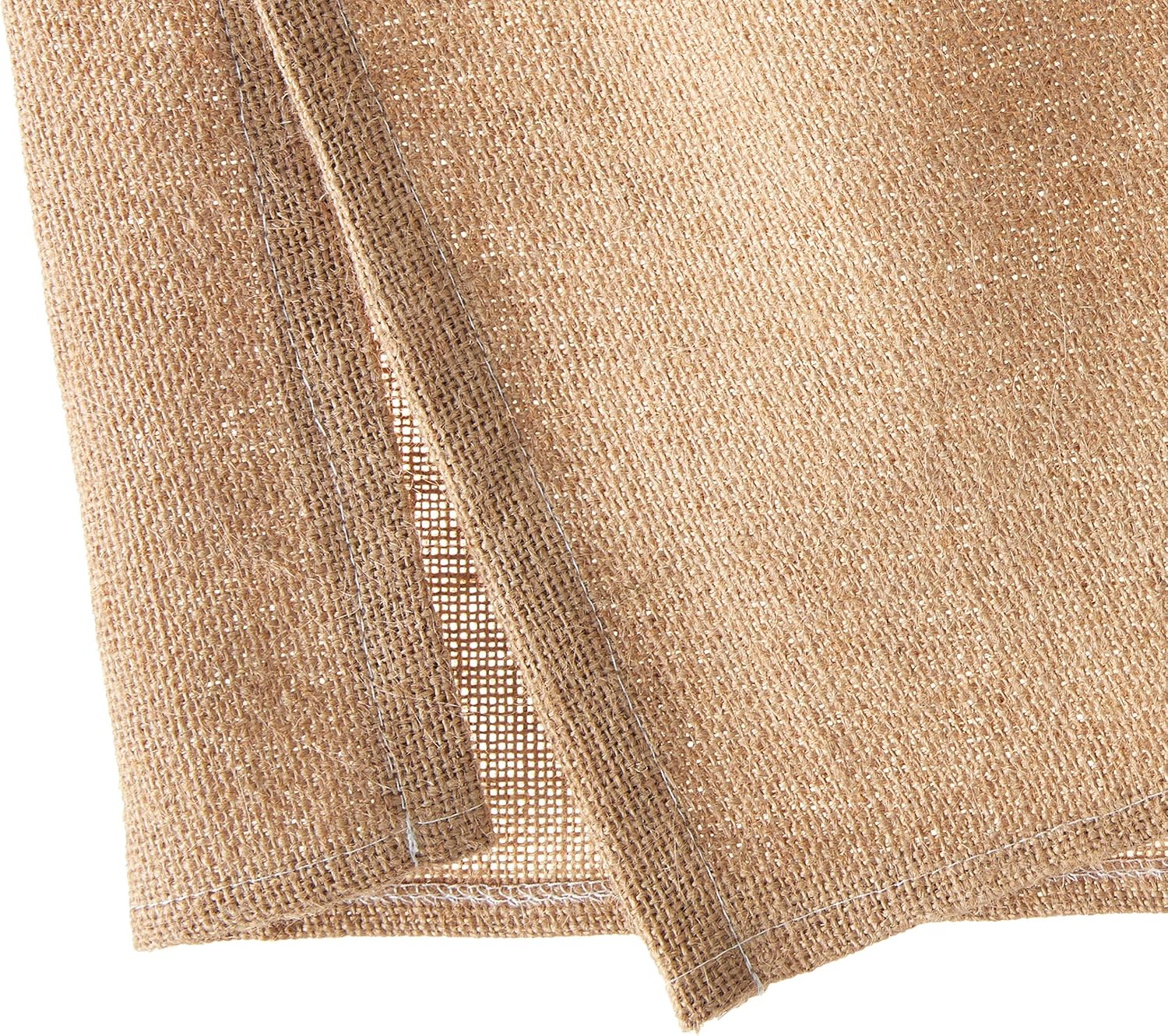 Greenland Home Burlap Bed Skirt, Natural, King